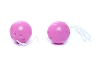 Dyskretne kulki gejszy Duo Balls EasyLove fioletowe 21 cm