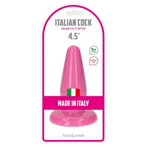 Korek analny Toyz4lovers Ivo różowy 12 cm