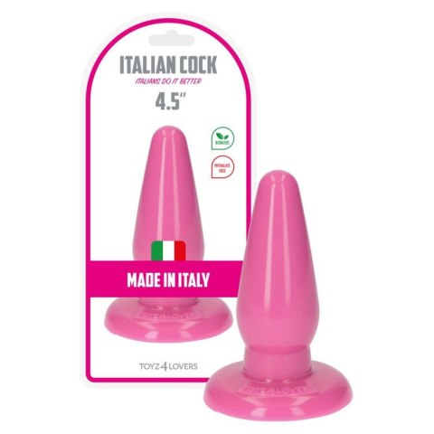 Korek analny Toyz4lovers Ivo różowy 12 cm
