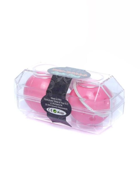 Kulki gejszy Duo Balls EasyLove jasnoróżowe 21 cm