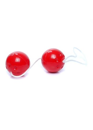 Kulki gejszy Duo Balls czerwone 21 cm EasyLove