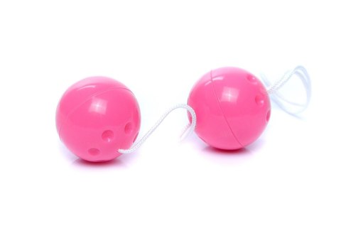 Kulki gejszy dyskretne duo B Series EasyLove różowe 21 cm