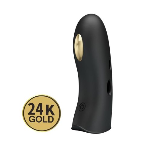 Nakładka na palec Pretty Love Marico elektrostymulacyjna czarna USB 10,5 cm
