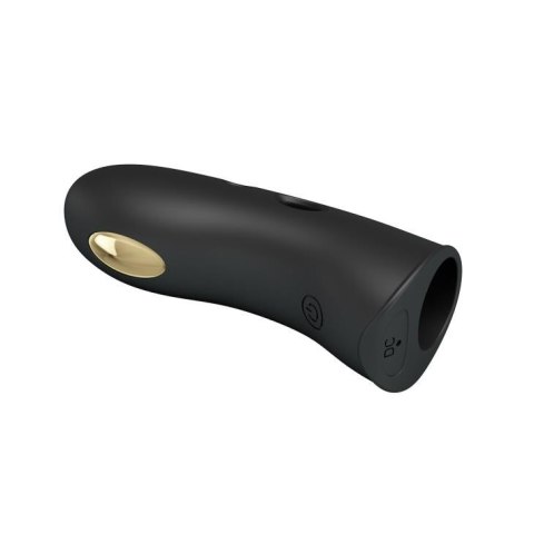Nakładka na palec Pretty Love Marico elektrostymulacyjna czarna USB 10,5 cm