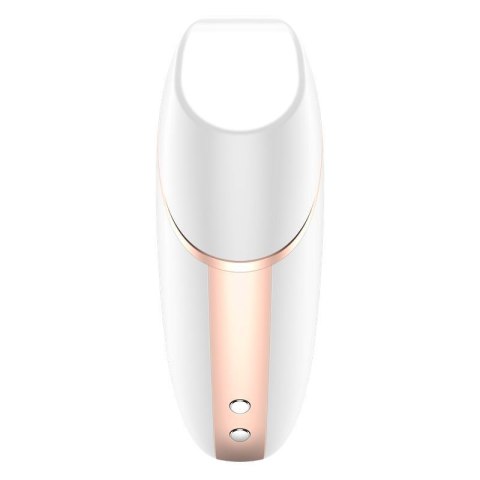 Stymulator łechtaczki Satisfyer Love Triangle biały z aplikacją