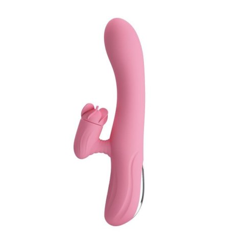 Wibrator króliczek obrotowy Pretty Love Gina 4 obroty 7 wibracji USB 20,5 c