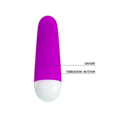Wibrator punktu G silikonowy Pretty Love Luther USB 30 funkcji 12,5 cm