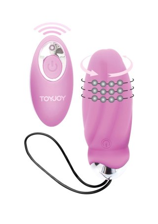 Jajko wibrujące ToyJoy You Crack Me Up różowe z pilotem USB