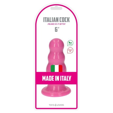 Korek analny z kulkami Olmo Toyz4lovers różowy 15 cm