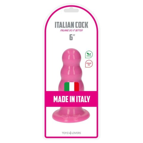 Korek analny z kulkami Olmo Toyz4lovers różowy 15 cm