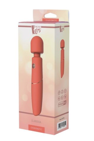 Masażer różdżkowy Clarissa Dream Toys koralowo różowy USB