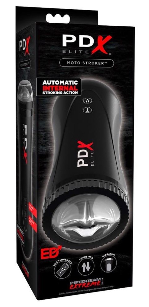 Masturbator automatyczny PDX Elite Moto Stroker USB 21 cm