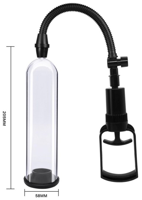 Pompka Powerpump MAX 0.2 Czarna i Przezroczysta