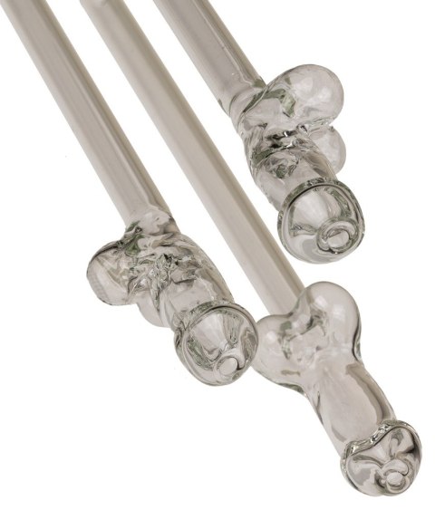 Szklane słomki do picia Willy 21,5 cm 4 sztuki