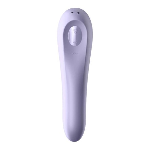 Wibrator Satisfyer Dual Pleasure fioletowy z aplikacją USB