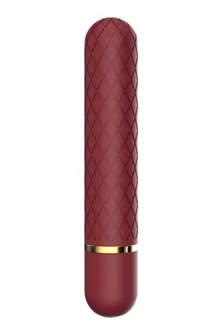 Wibrator kieszonkowy Romance Lizzy bordowy USB