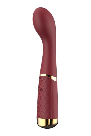 Wibrator punktu G silikonowy Romance Lucy rubinowy USB