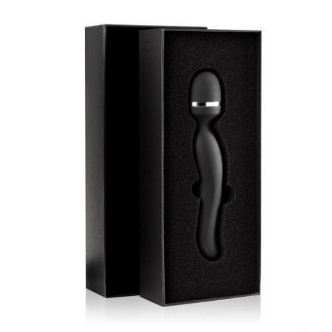 Wibrator różdżkowy Sway Vibes No.4 czarny silikonowy USB 20 cm
