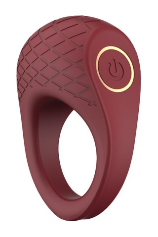 Wibrujący pierścień erekcyjny Dream Toys Romance Ivy rubinowy USB