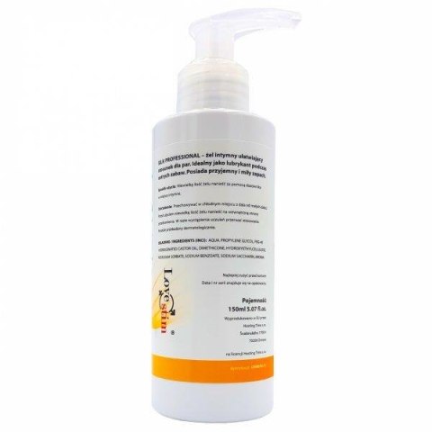 Żel silikonowy analny LoveStim Silk 150 ml