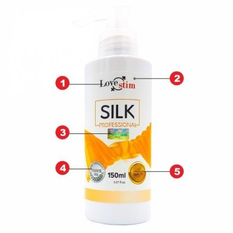 Żel silikonowy analny LoveStim Silk 150 ml