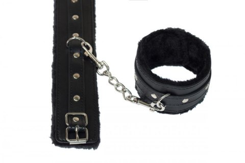 Kajdanki na kostki Party Hard Eternity czarne 29 cm