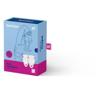 Kubeczek menstruacyjny Satisfyer Feel Confident transparentny
