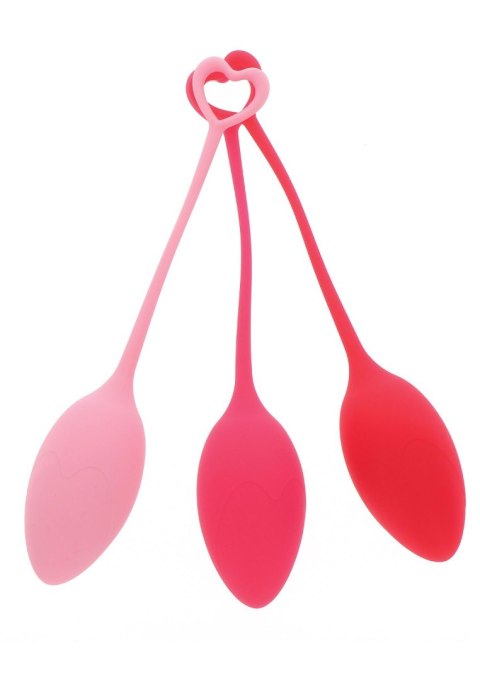 Kulki Kegla Mae B silikonowe różowe 16 cm