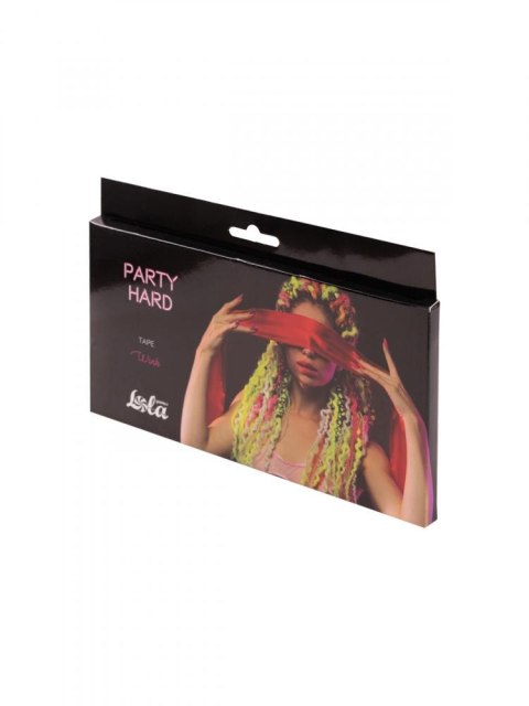 Wstążka Party Hard Wink czerwona 150 cm Lola Games