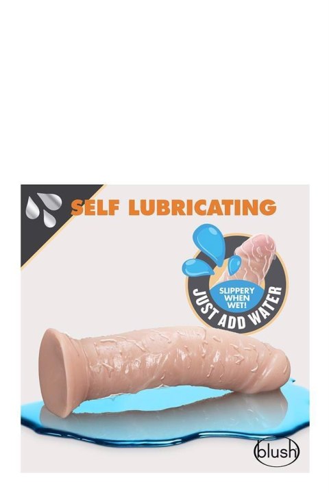 Dildo samonawilżające Blush Dr Skin 20 cm TPE
