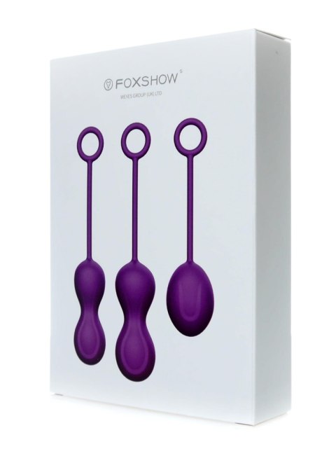 Kulki kegla silikonowe B Series Fox zestaw