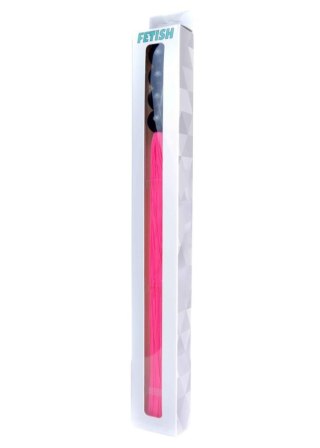 Pejcz silikonowy Fetish B Series różowy 36 cm