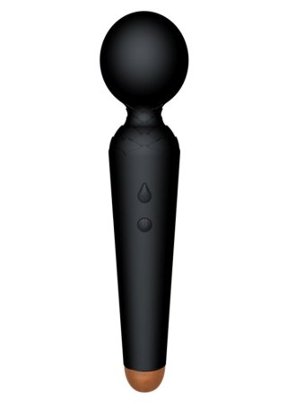 Silikonowy stymulator łechtaczki B Series Magic czarny USB 10 funkcji
