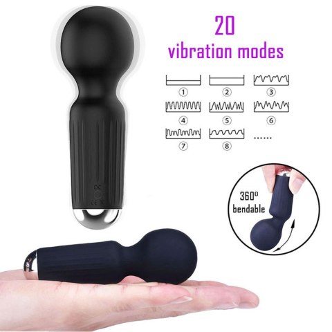 Stymulator łechtaczki mini B Series Magic fioletowy USB 20 programów