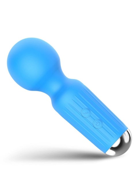 Stymulator łechtaczki mini USB 20 programów niebieski B-Series Magic
