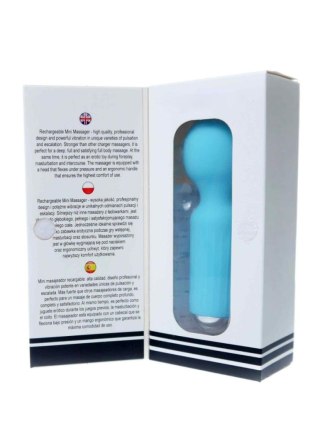 Stymulator łechtaczki mini USB 20 programów niebieski B-Series Magic