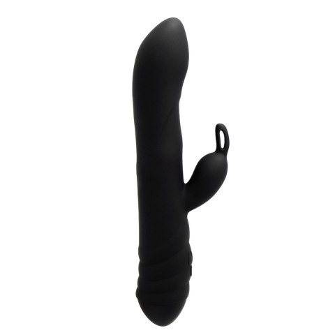 Wibrator króliczek Alive Twister z obrotami czarny USB 23 cm