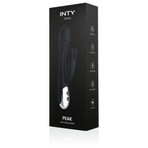Wibrator króliczek silikonowy INTY Toys Peak USB