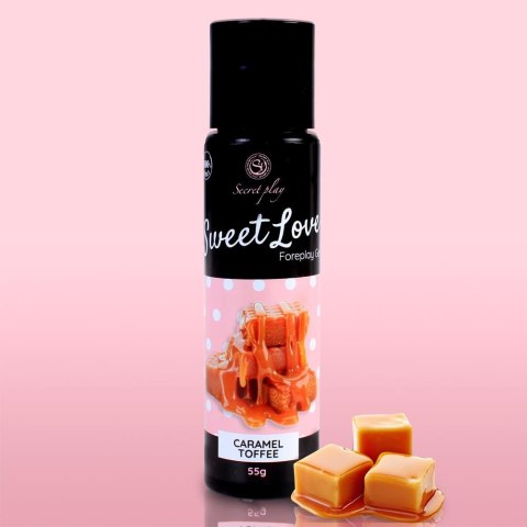 Żel jadalny smakowy karmel toffi Secret Play 60 ml