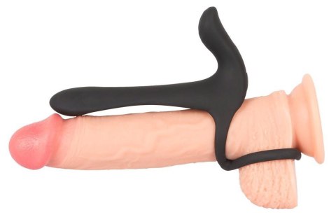 Pierścień wibrujący Black Velvets silikonowy USB 14 cm