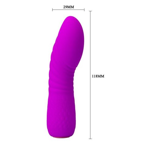 Wibrator punktu G Pretty Love Abner silikonowy 12 funkcji