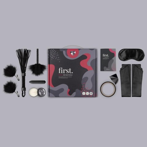 Zestaw BDSM First Kinky Experience EasyToys czarny