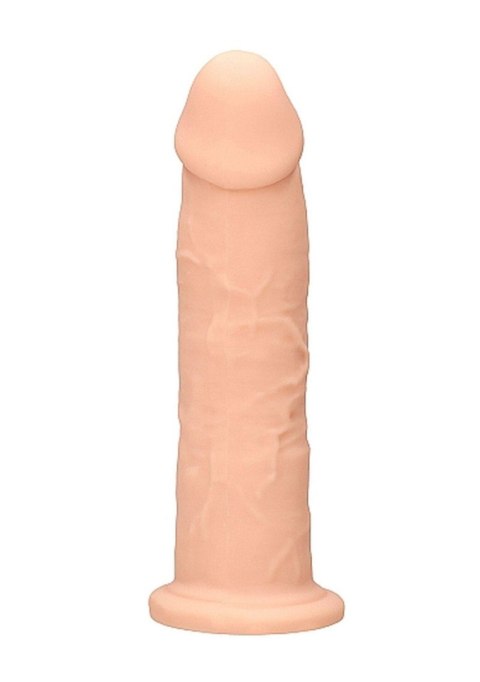 Dildo silikonowe RealRock bez jąder 22,8 cm cieliste