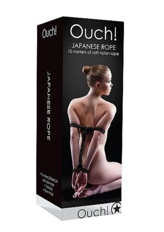 Lina nylonowa Ouch Japanese Rope czarna 10 m