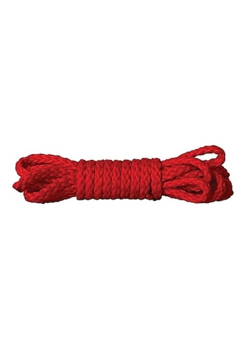 Mini lina kinbaku Ouch czerwona nylonowa 1,5m