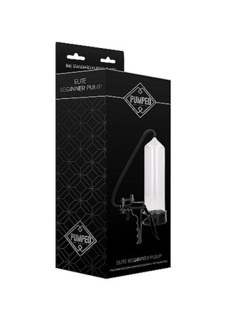 Pompka do penisa Pumped Elite Beginner transparentna 23 cm