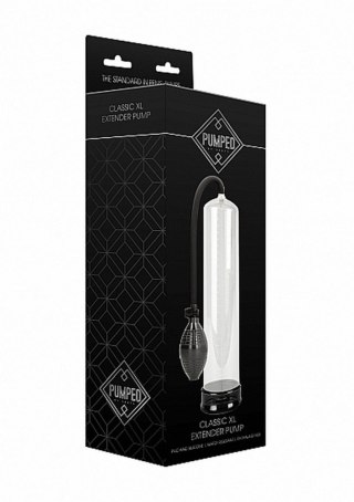 Pompka penisa Pumped Classic XL przezroczysta 34cm