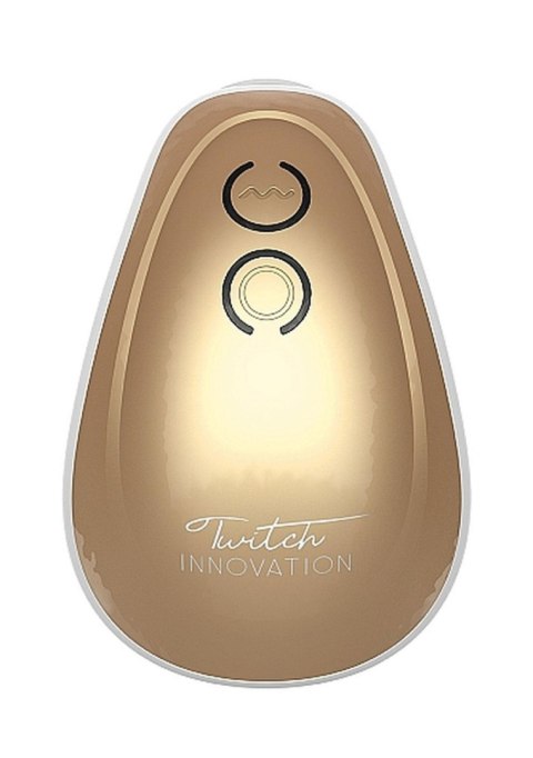 Stymulator łechtaczki ssący wibrujący Innovation złoty USB