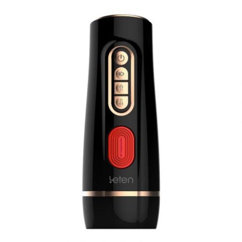 Masturbator Leten New Era z wibracją i ssaniem USB 16,6 cm