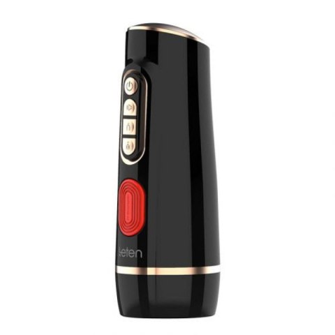 Masturbator Leten New Era z wibracją i ssaniem USB 16,6 cm